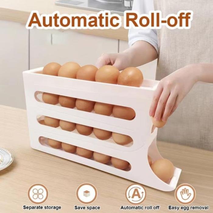Egg Holder Organizer for Refrigerator 4lyer