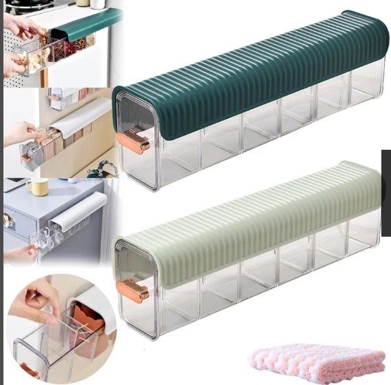 Wall mounted under garments organizer
