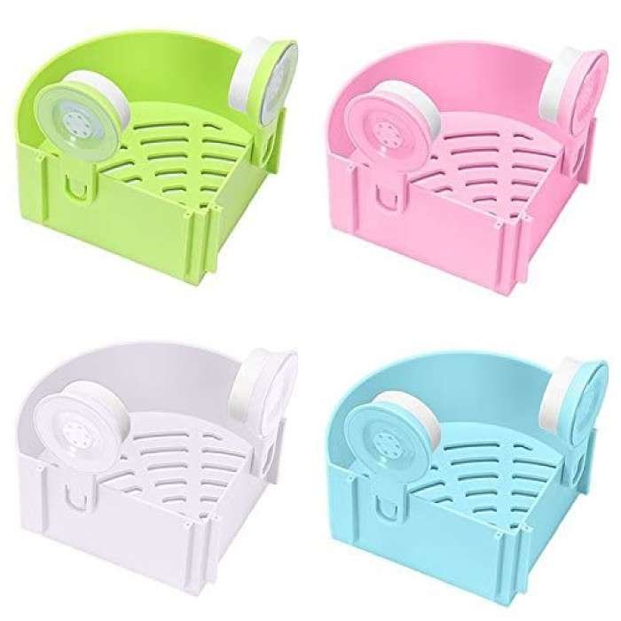 Plastic Bathroom Shelves Corner Self